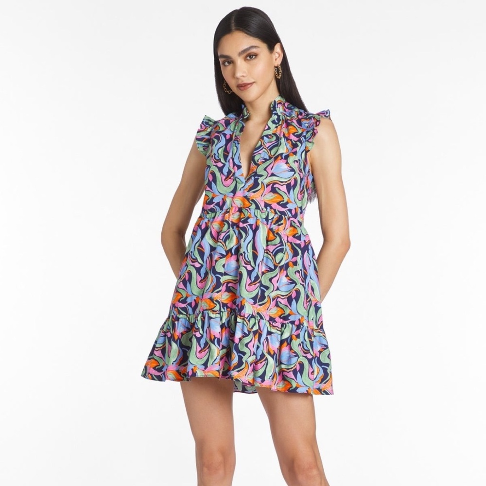 Amanda Uprichard Alcott Dress in Waterlilly